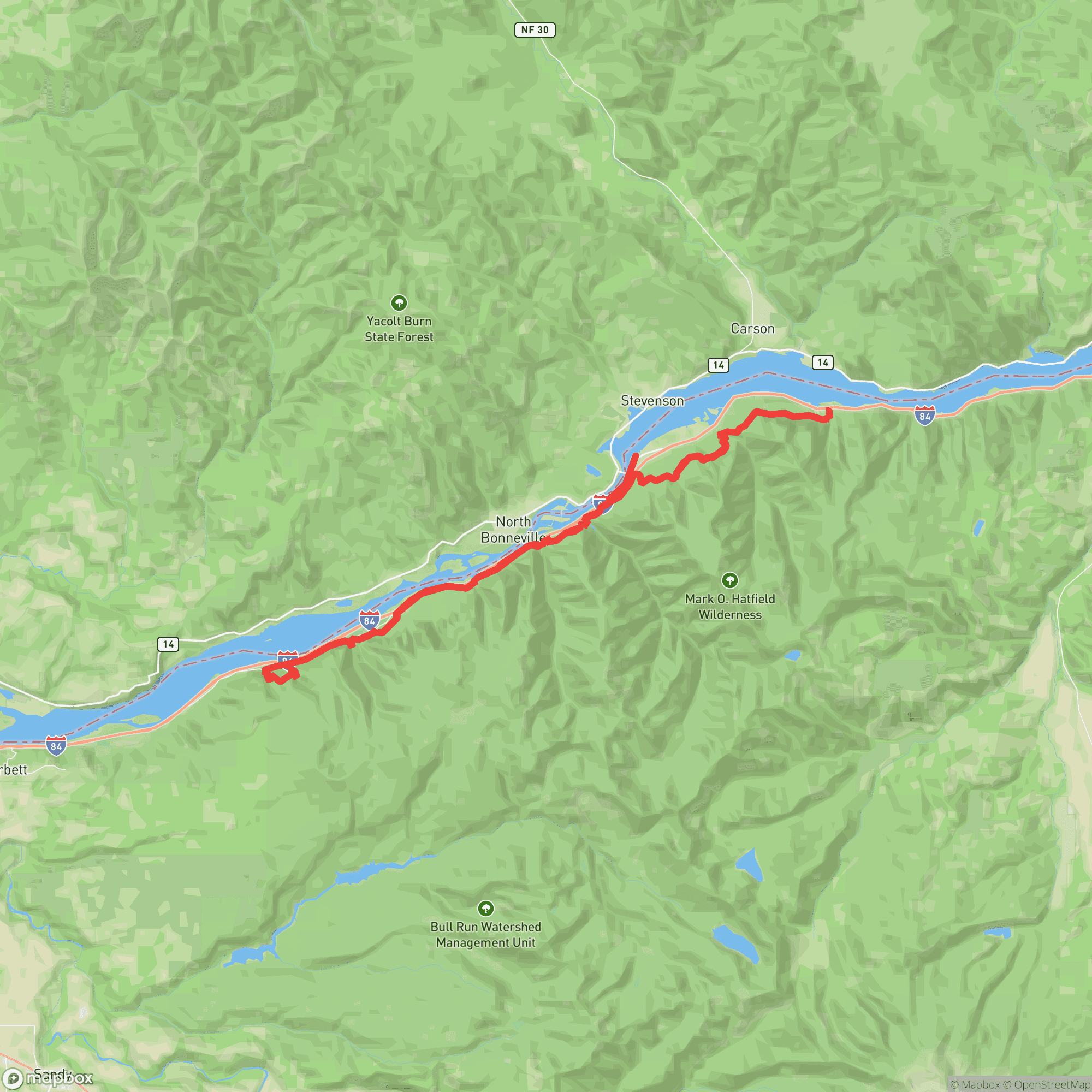 Gorge Waterfalls 100K