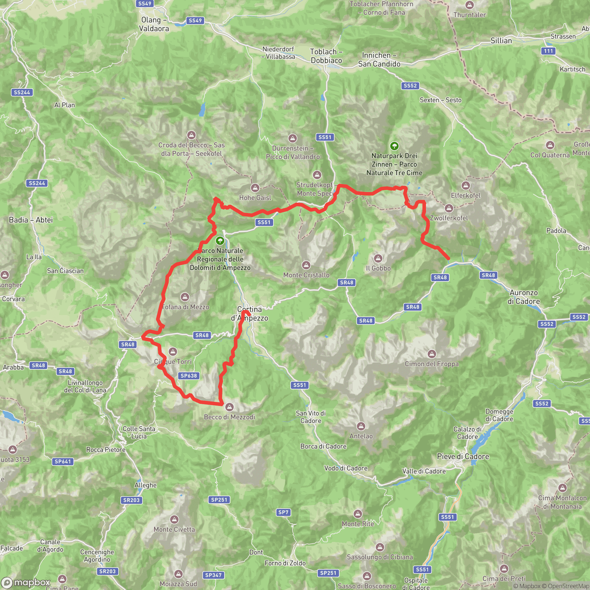 Lavaredo Ultra Trail 80K