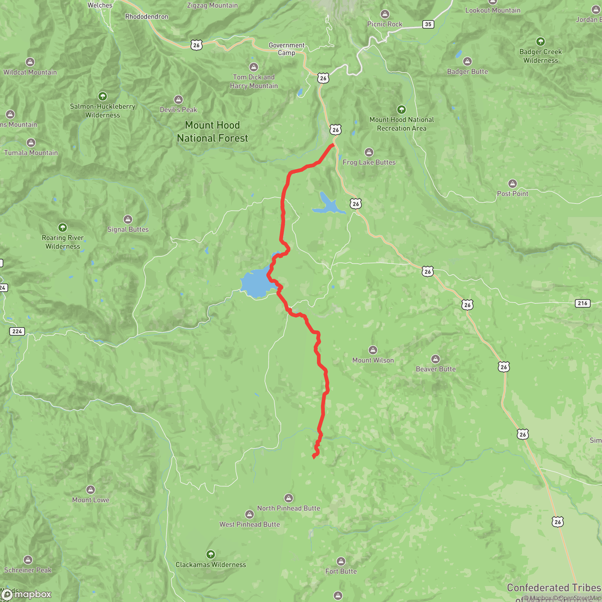 Mt Hood Trail Runs 50 Mile