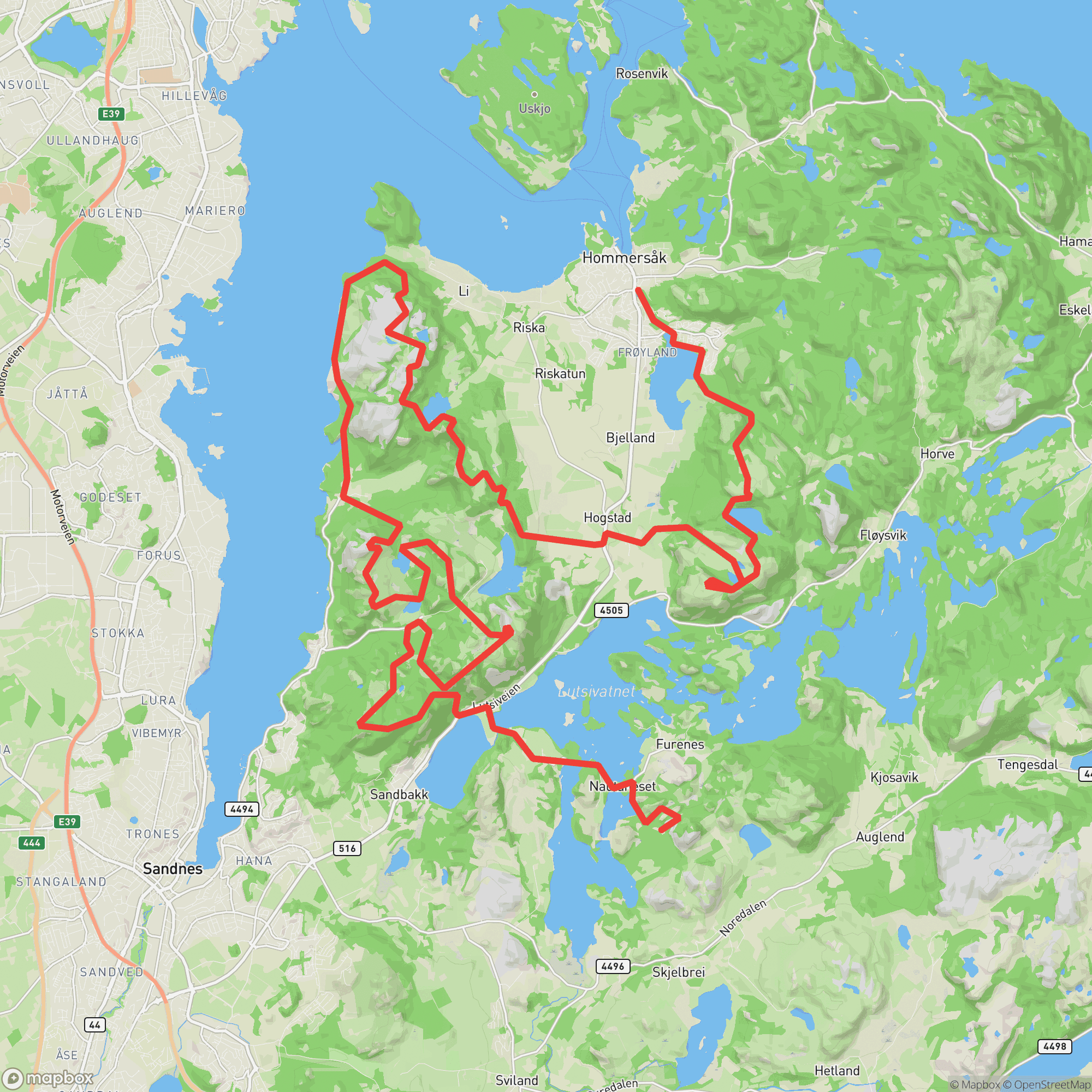 Course map