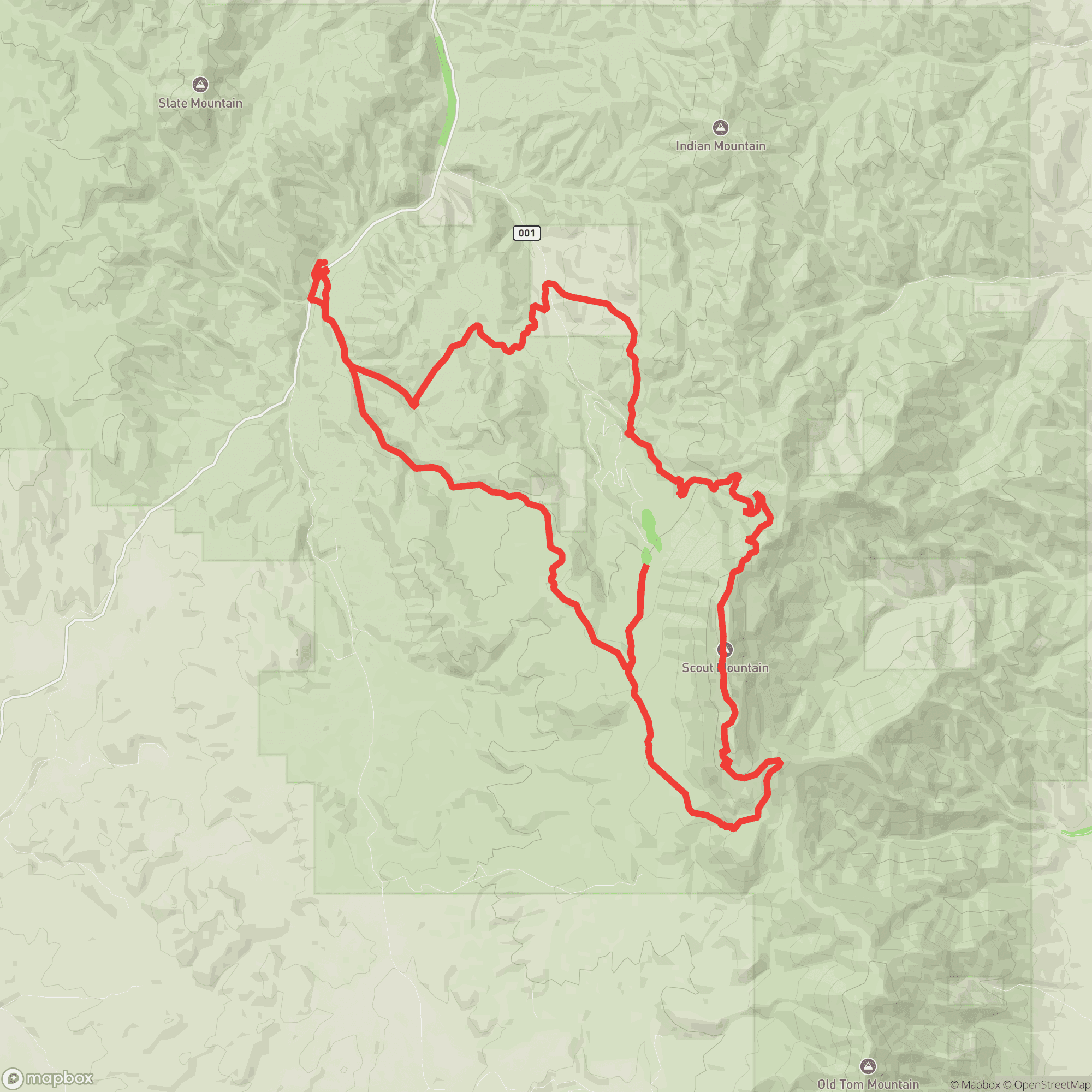 Scout Mountain Ultras 23 Mile