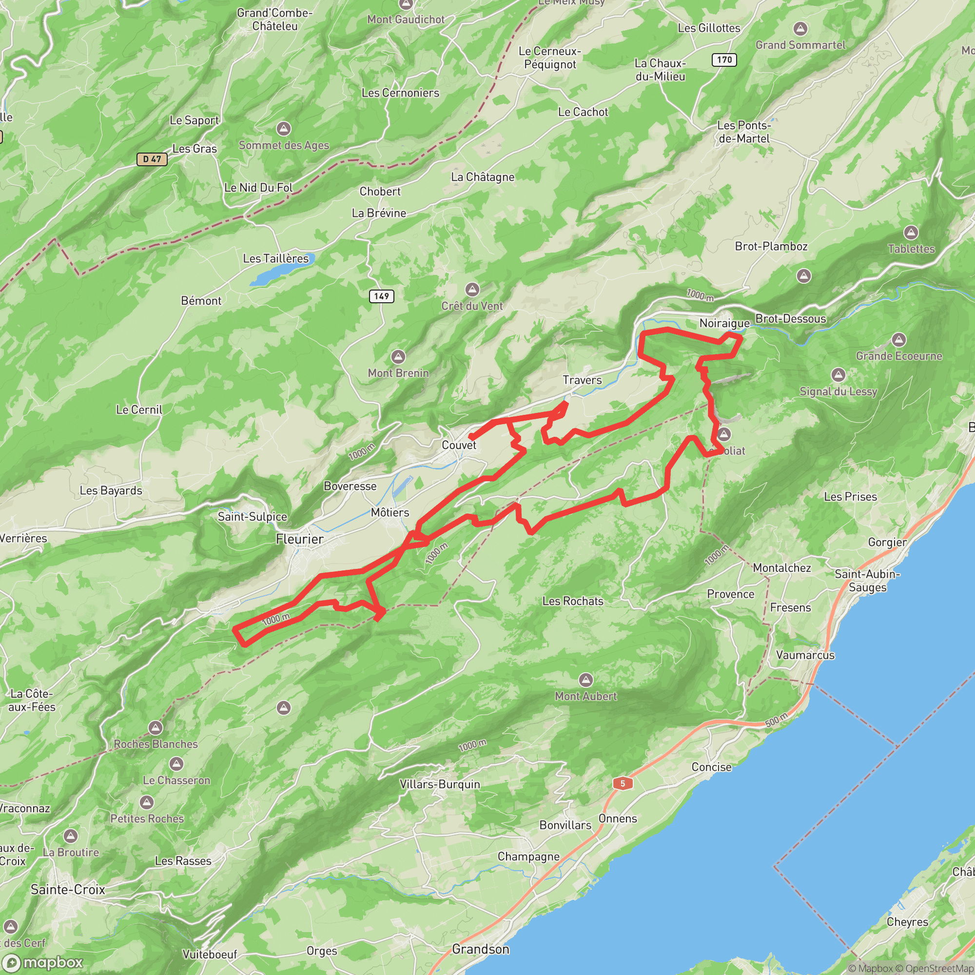 Swiss Canyon Trail 51K