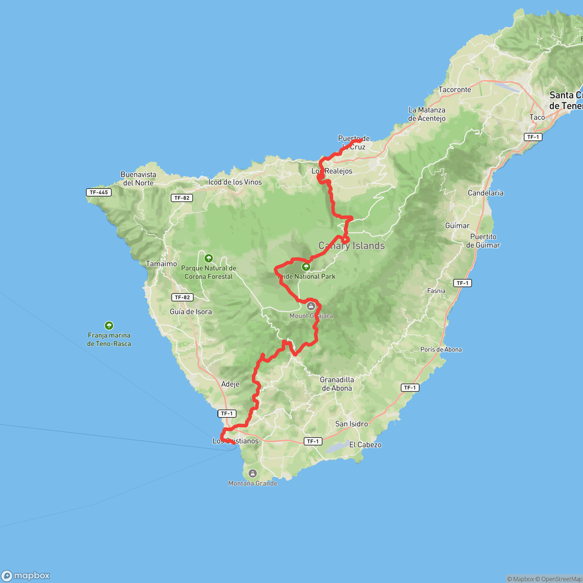 Tenerife Bluetrail 110K