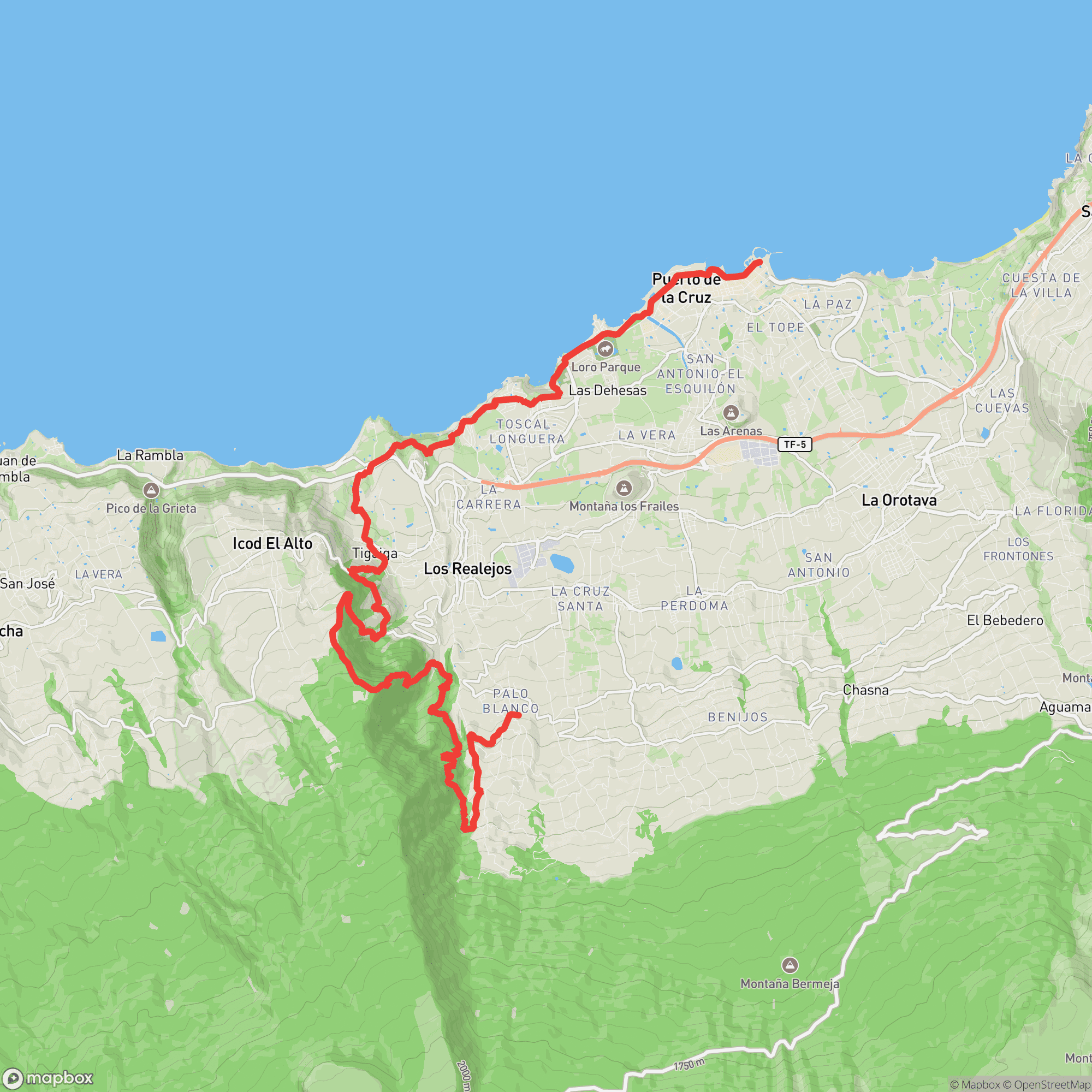 Tenerife Bluetrail 24K