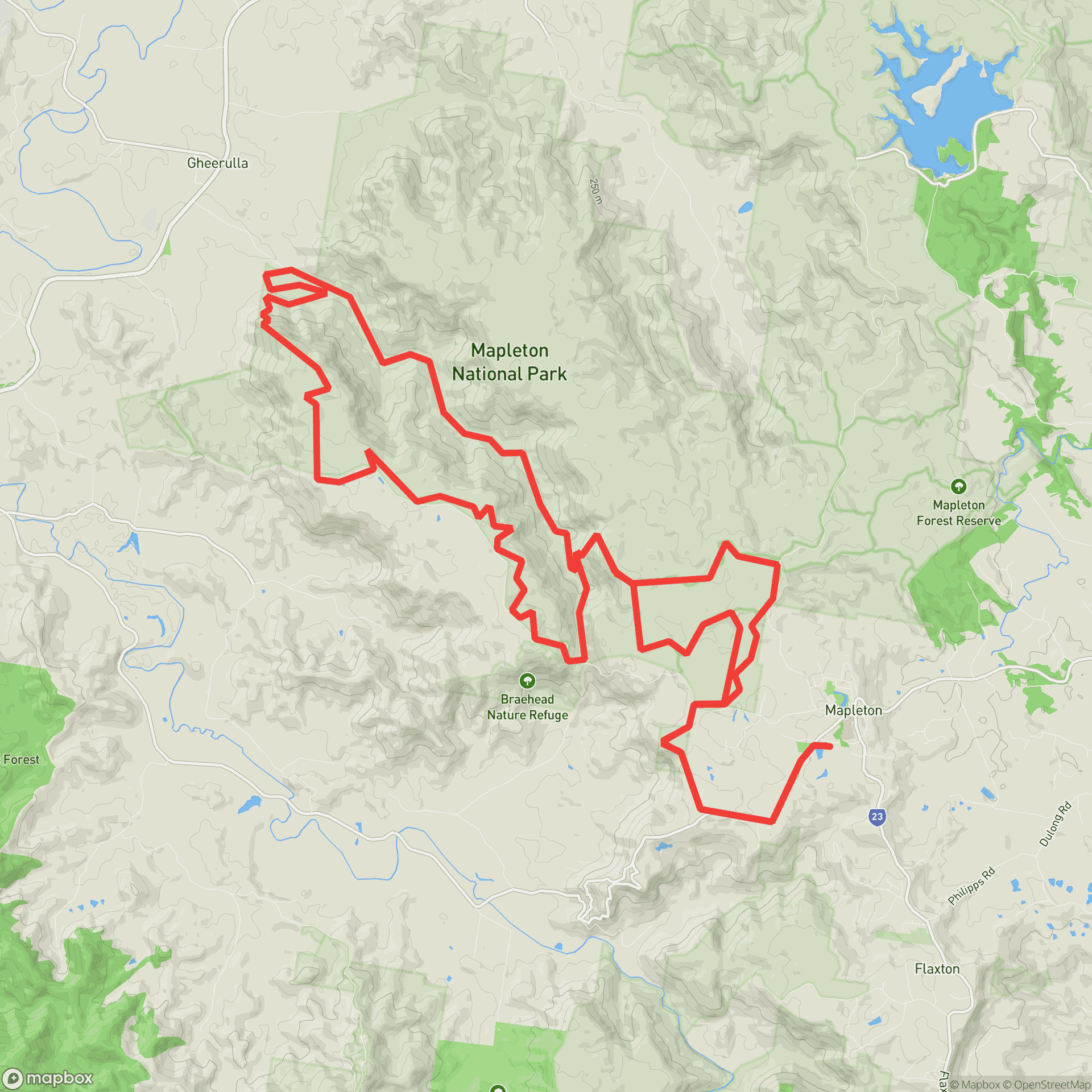 Course map