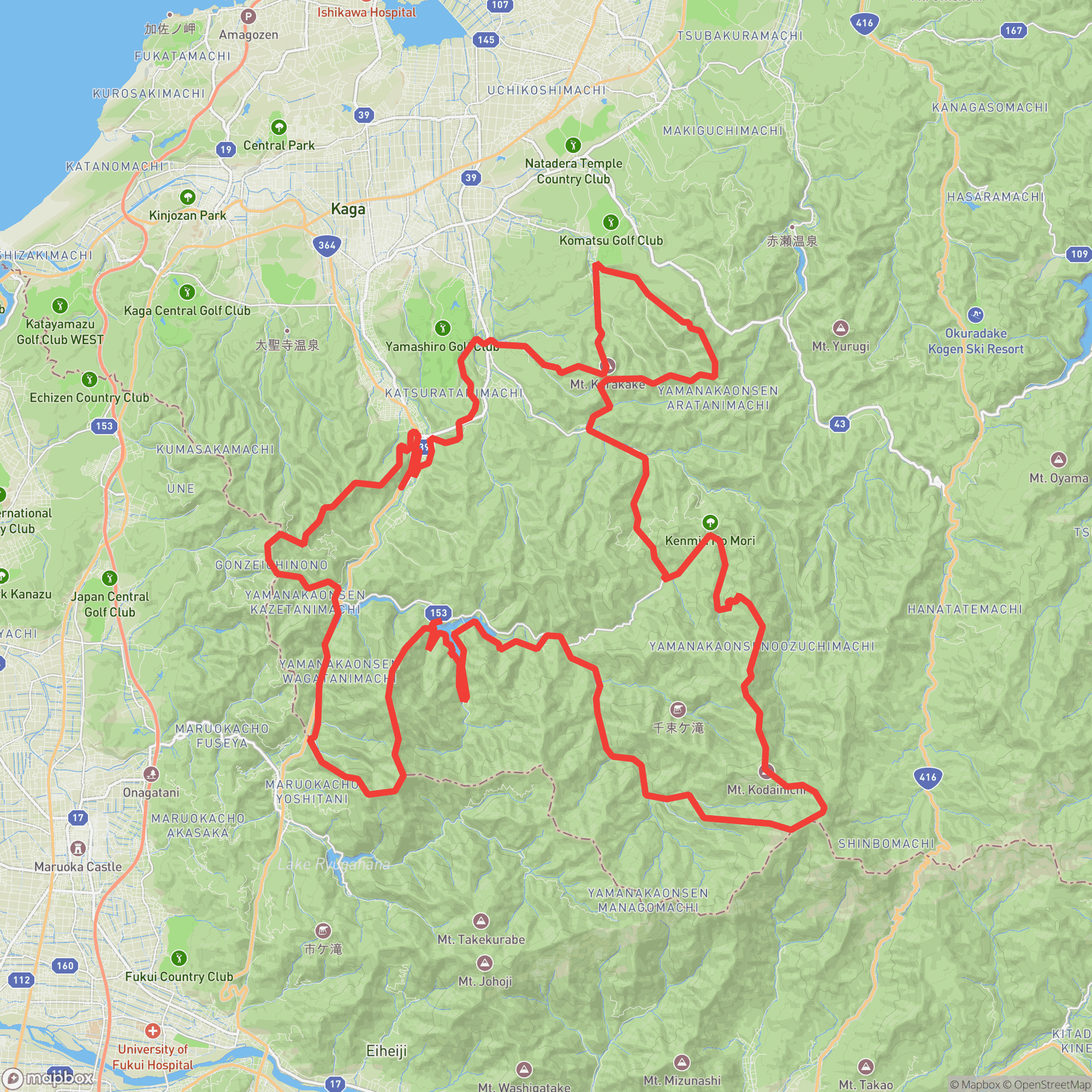 Kaga Spa Trail Endurance 100K