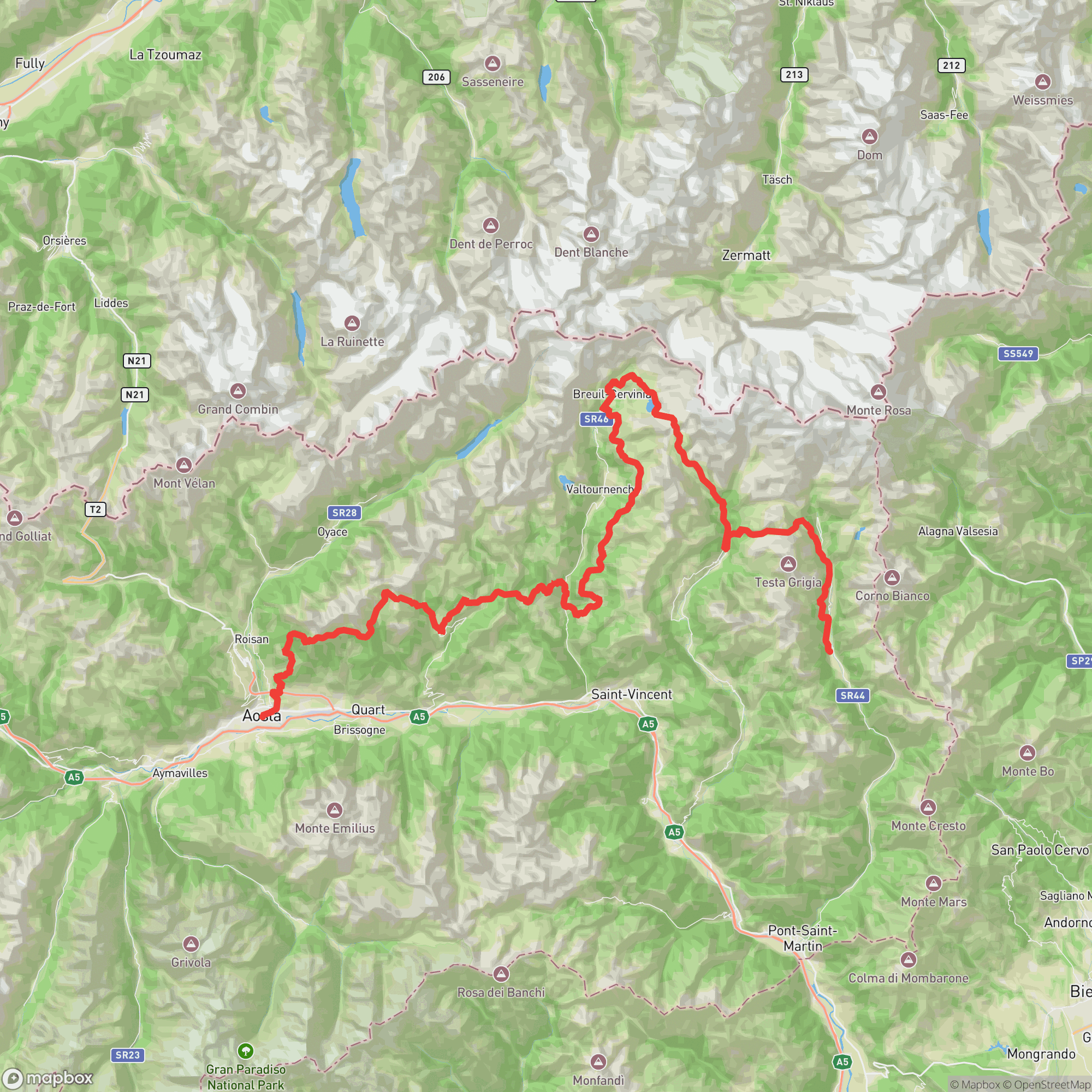 Course map