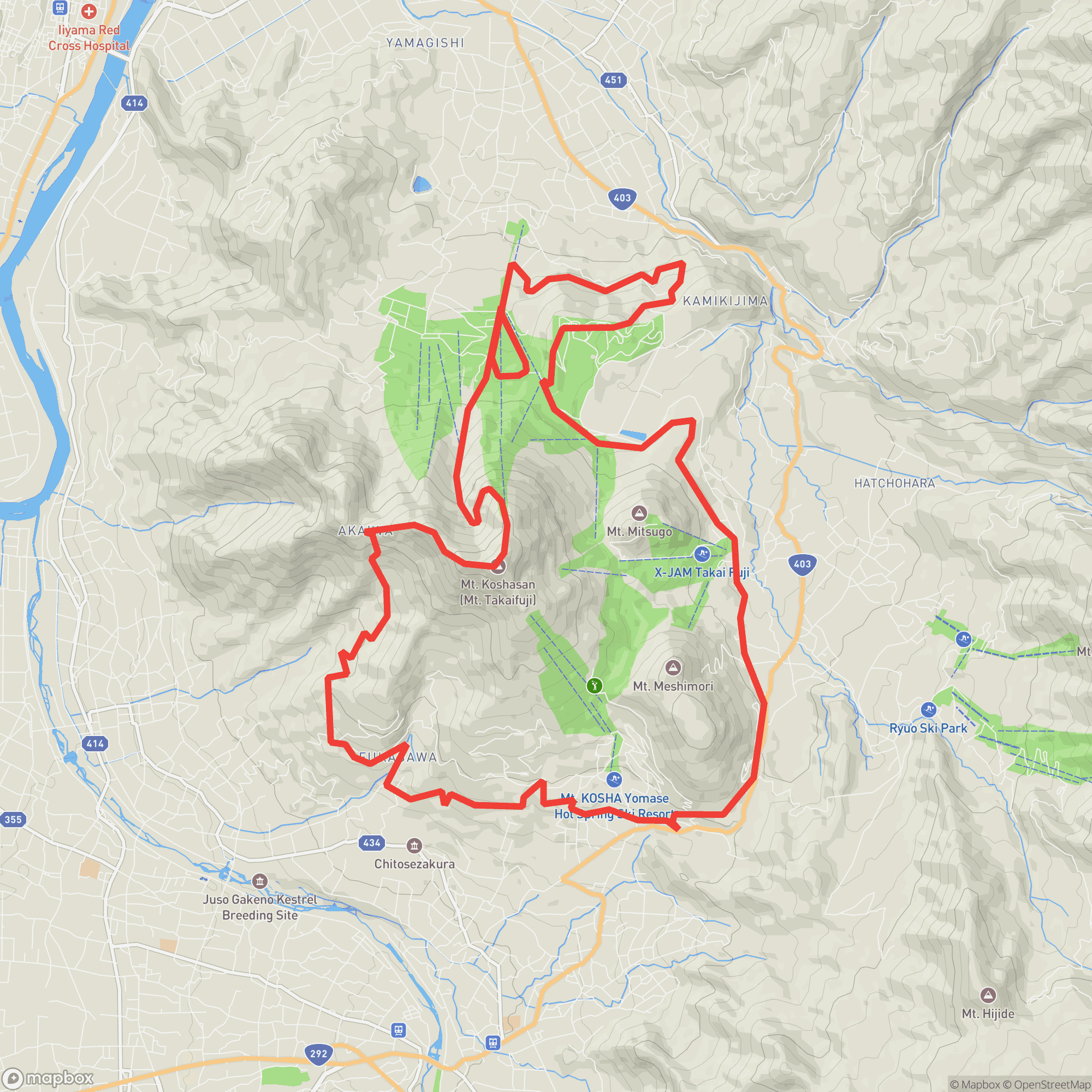 Okushinano 25K