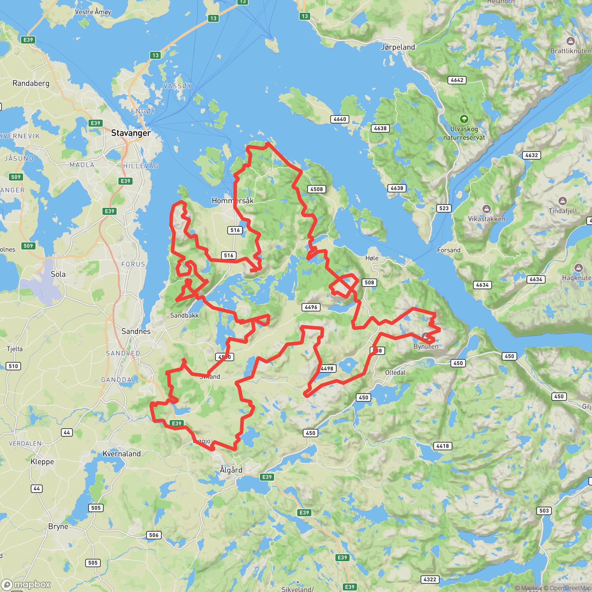 Course map