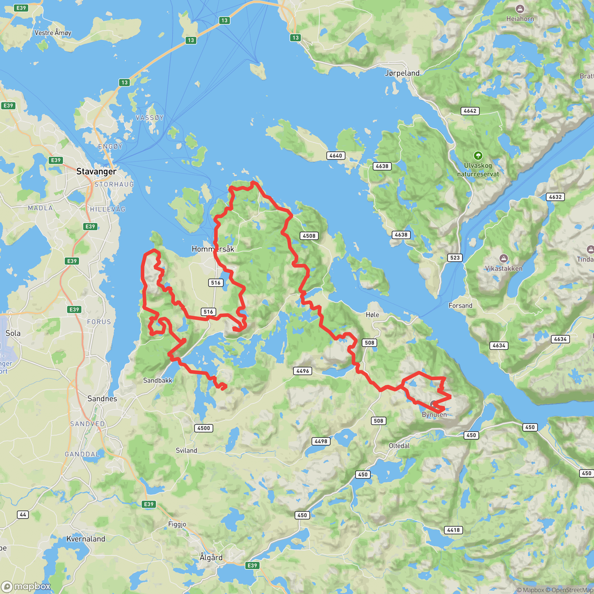 Course map